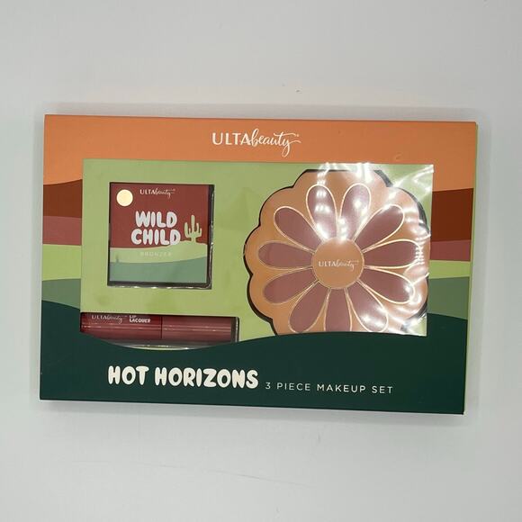 Ulta Beauty Hot Horizons eyeshadow palette makeup and ECO Tools set - Picture 1 of 5